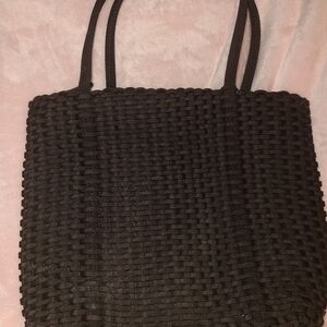 Nine west Brown Woven bag Vintage